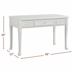 Deals 🧨 Picket House Furnishings Jenna Writing Desk In White 👍 -Cheap Executive Store 496380 11 L