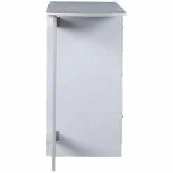 Brand new ✔️ Southern Enterprises SEI Furniture Paige White Fold-Out Organizer And Craft Desk 😀 -Cheap Executive Store 529327 5 L