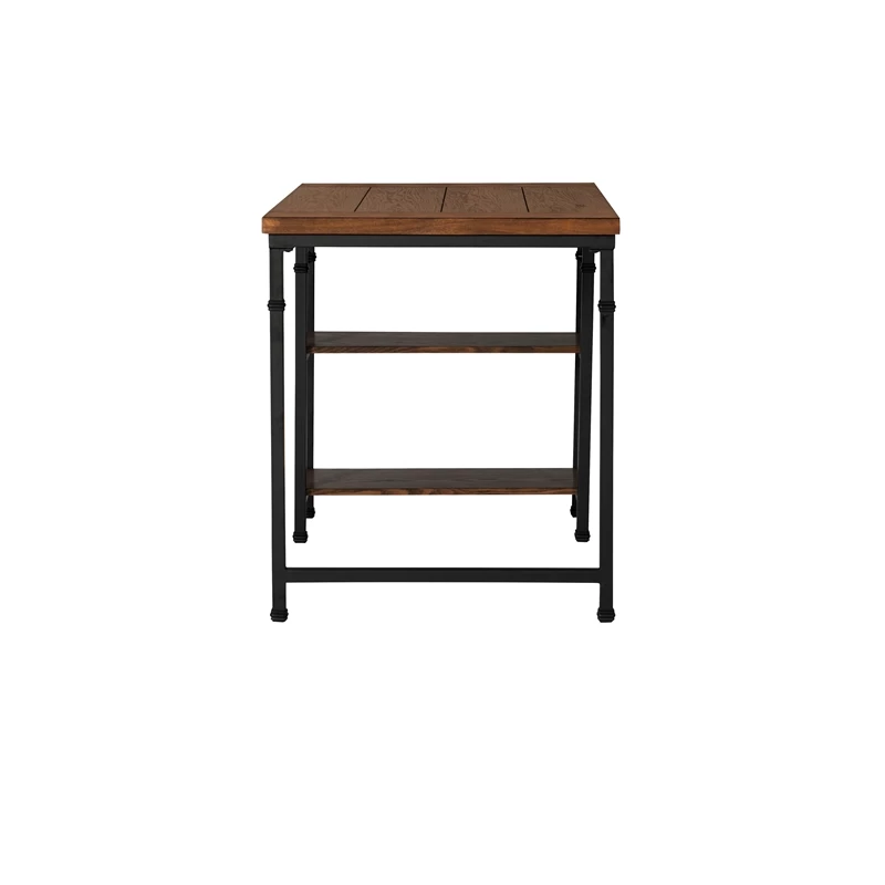 Discount π Linon Austin Wood And Metal Desk In Brown π 7 Discount π Linon Austin Wood And Metal Desk In Brown π - Image 7