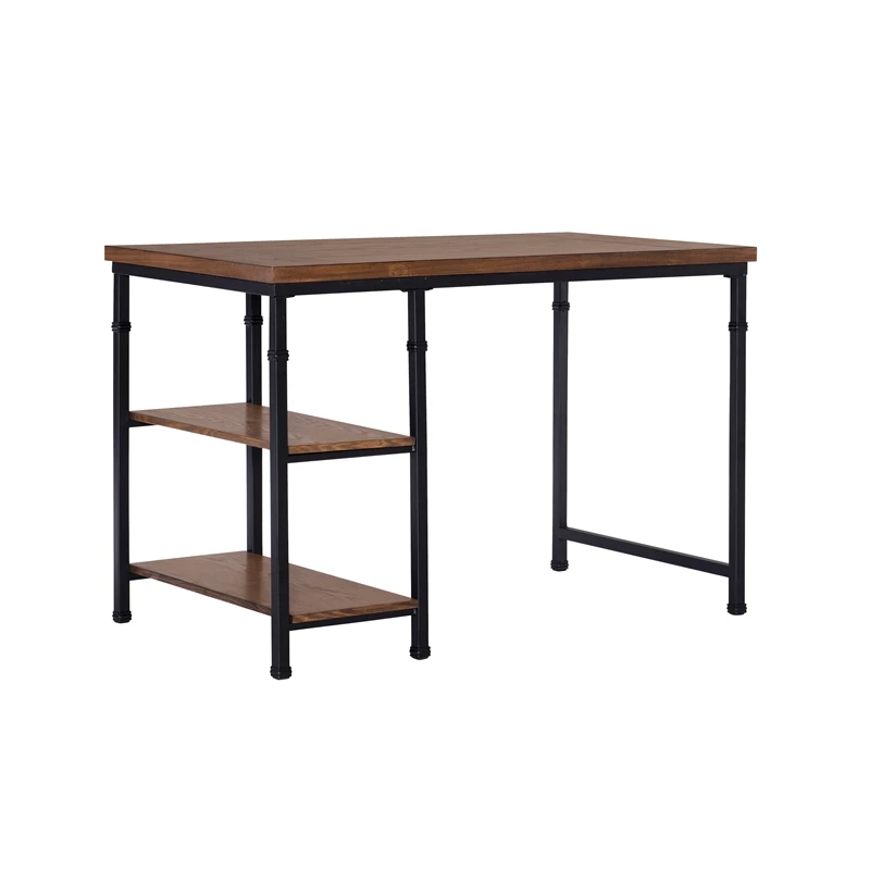 Discount π Linon Austin Wood And Metal Desk In Brown π 8 Discount π Linon Austin Wood And Metal Desk In Brown π - Image 8