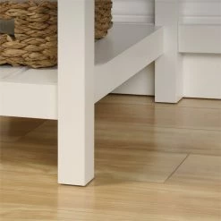 Best Sale 🎁 Sauder Cottage Road Wood Computer Desk In Soft White ❤️ -Cheap Executive Store 657370 6 L